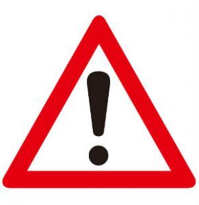 warning